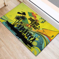 Jamaica Sleng Teng Riddim Rubber Doormat Booyaka Booyaka - Wonder Print Shop