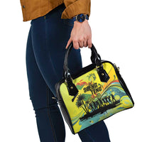 Jamaica Sleng Teng Riddim Shoulder Handbag Booyaka Booyaka - Wonder Print Shop