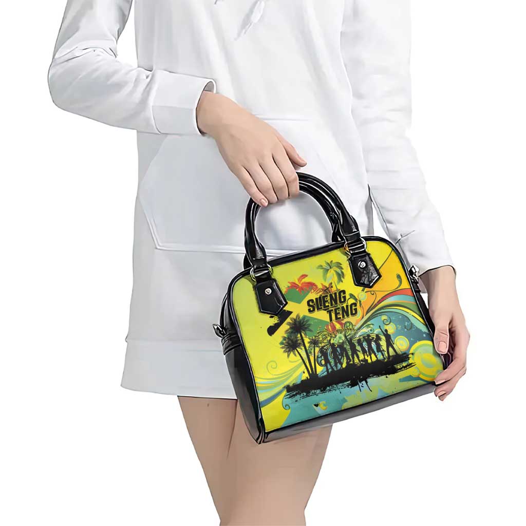 Jamaica Sleng Teng Riddim Shoulder Handbag Booyaka Booyaka - Wonder Print Shop