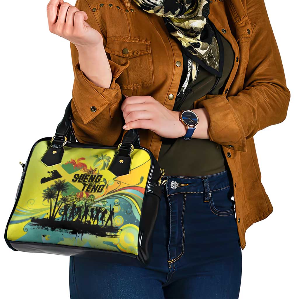 Jamaica Sleng Teng Riddim Shoulder Handbag Booyaka Booyaka - Wonder Print Shop