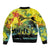 Personalized Jamaica Sleng Teng Riddim Sleeve Zip Bomber Jacket Booyaka Booyaka - Wonder Print Shop