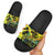 Jamaica Sleng Teng Riddim Slide Sandals Booyaka Booyaka - Wonder Print Shop