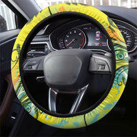 Jamaica Sleng Teng Riddim Steering Wheel Cover Booyaka Booyaka - Wonder Print Shop