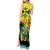 Personalized Jamaica Sleng Teng Riddim Tank Maxi Dress Booyaka Booyaka - Wonder Print Shop