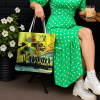 Jamaica Sleng Teng Riddim Tote Bag Booyaka Booyaka - Wonder Print Shop
