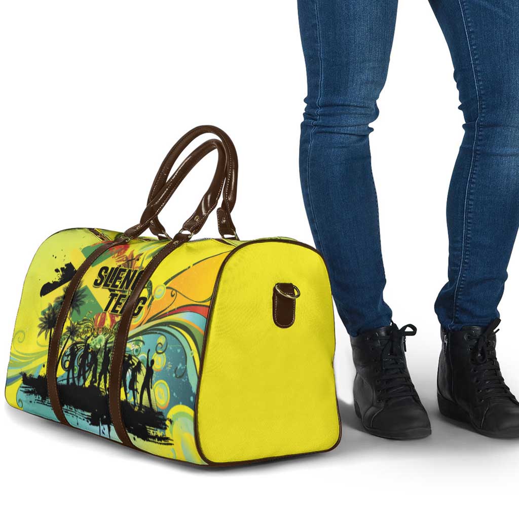 Jamaica Sleng Teng Riddim Travel Bag Booyaka Booyaka - Wonder Print Shop