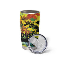 Personalized Jamaica Sleng Teng Riddim Tumbler Cup Booyaka Booyaka - Wonder Print Shop
