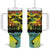 Personalized Jamaica Sleng Teng Riddim Tumbler With Handle Booyaka Booyaka - Wonder Print Shop