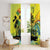 Jamaica Sleng Teng Riddim Window Curtain Booyaka Booyaka - Wonder Print Shop