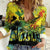 Personalized Jamaica Sleng Teng Riddim Women Casual Shirt Booyaka Booyaka - Wonder Print Shop