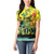 Personalized Jamaica Sleng Teng Riddim Women Polo Shirt Booyaka Booyaka - Wonder Print Shop