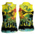 Personalized Jamaica Sleng Teng Riddim Women Sleeveless Polo Shirt Booyaka Booyaka - Wonder Print Shop