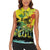 Personalized Jamaica Sleng Teng Riddim Women Sleeveless Polo Shirt Booyaka Booyaka - Wonder Print Shop