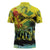 Personalized Jamaica Sleng Teng Riddim Zipper Polo Shirt Booyaka Booyaka - Wonder Print Shop