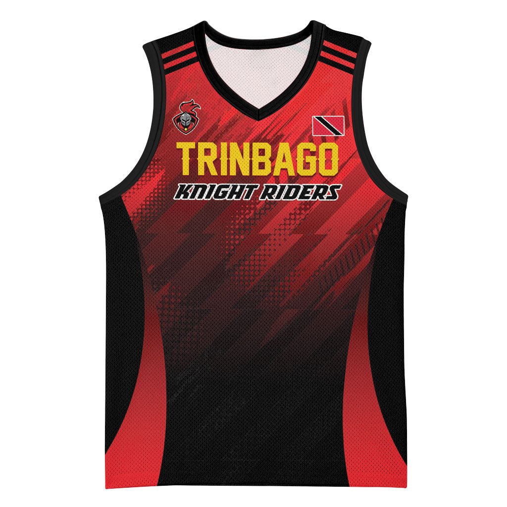 Custom Knight Riders Cricket Trinbago Basketball Jersey We Are TKR