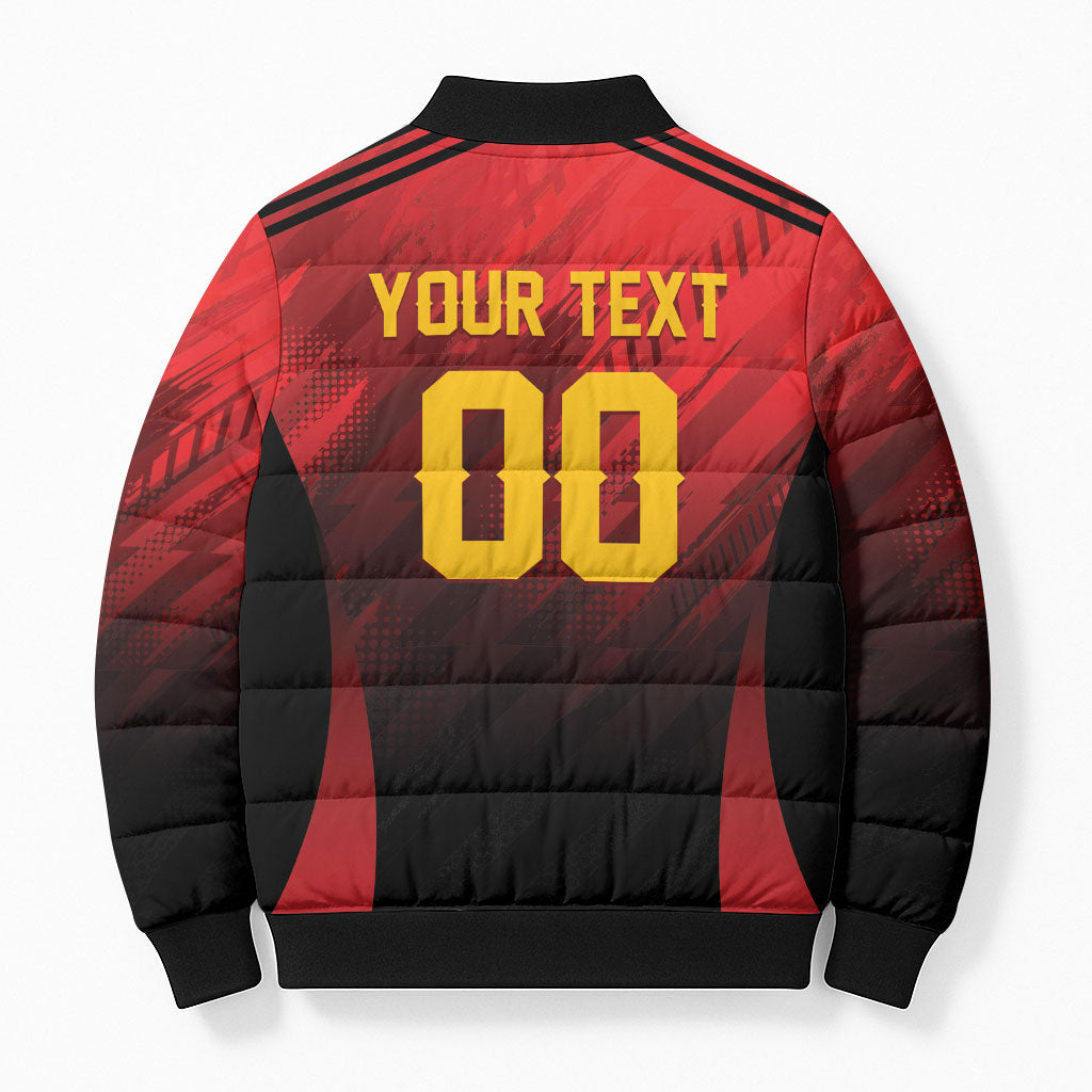 Custom Knight Riders Cricket Trinbago Bomber Puffer Jacket We Are TKR
