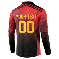 Custom Knight Riders Cricket Trinbago Button Sweatshirt We Are TKR