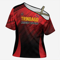 Custom Knight Riders Cricket Trinbago Cross Shoulder Shirt We Are TKR