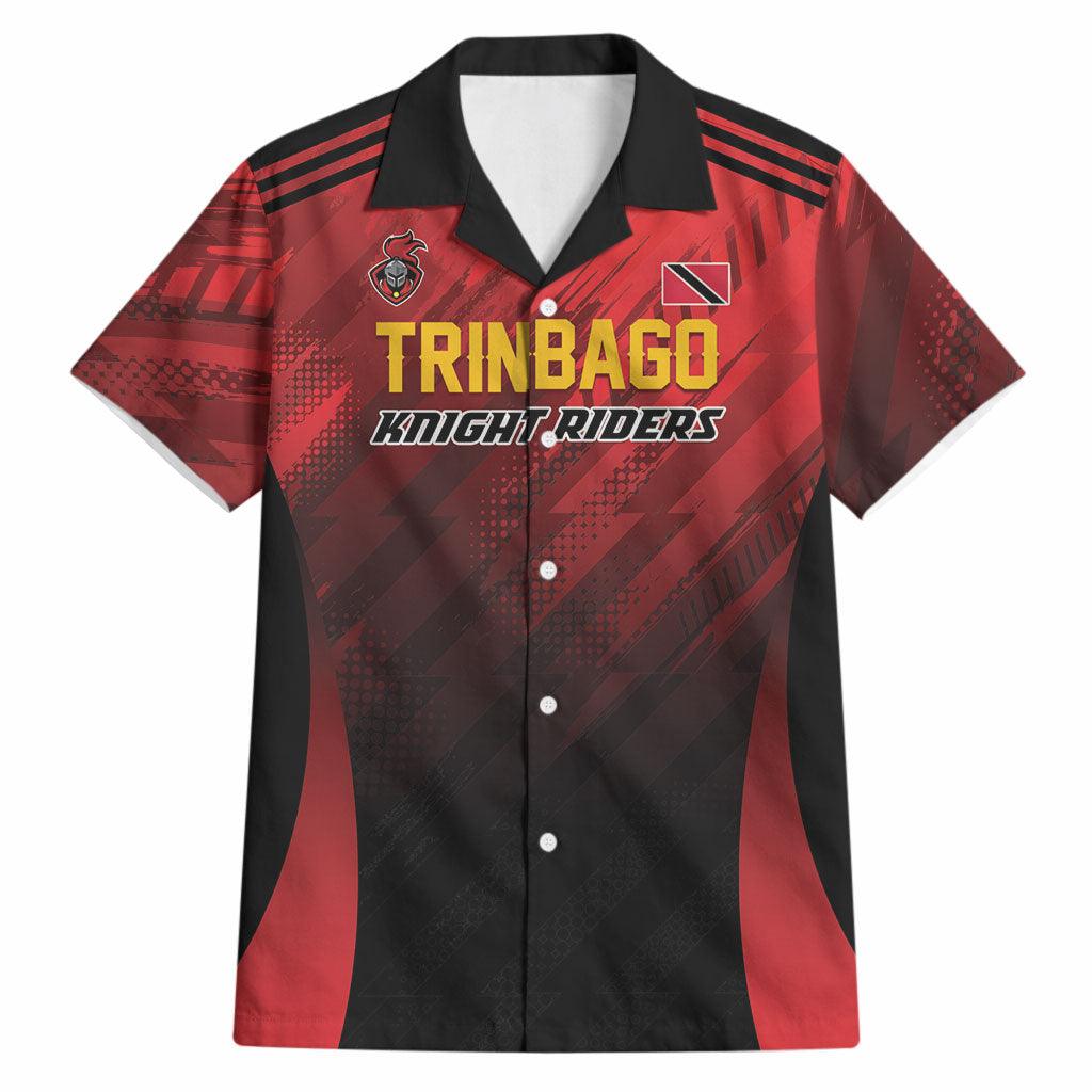 Custom Knight Riders Cricket Trinbago Hawaiian Shirt We Are TKR