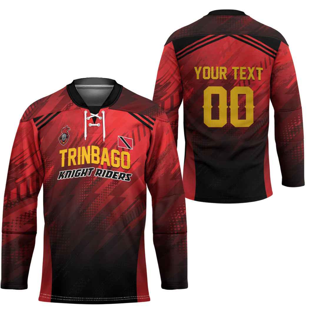 Custom Knight Riders Cricket Trinbago Hockey Jersey We Are TKR