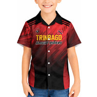 Custom Knight Riders Cricket Trinbago Kid Hawaiian Shirt We Are TKR