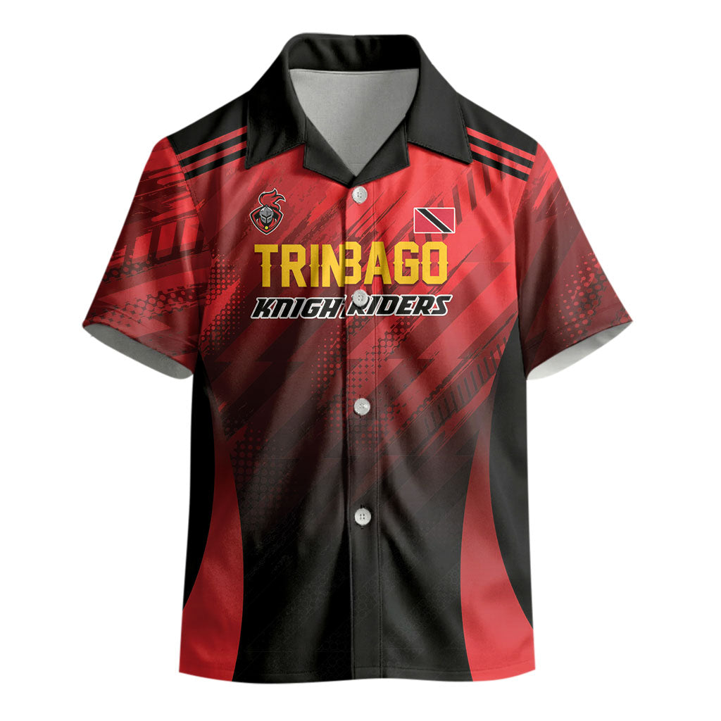 Custom Knight Riders Cricket Trinbago Kid Hawaiian Shirt We Are TKR