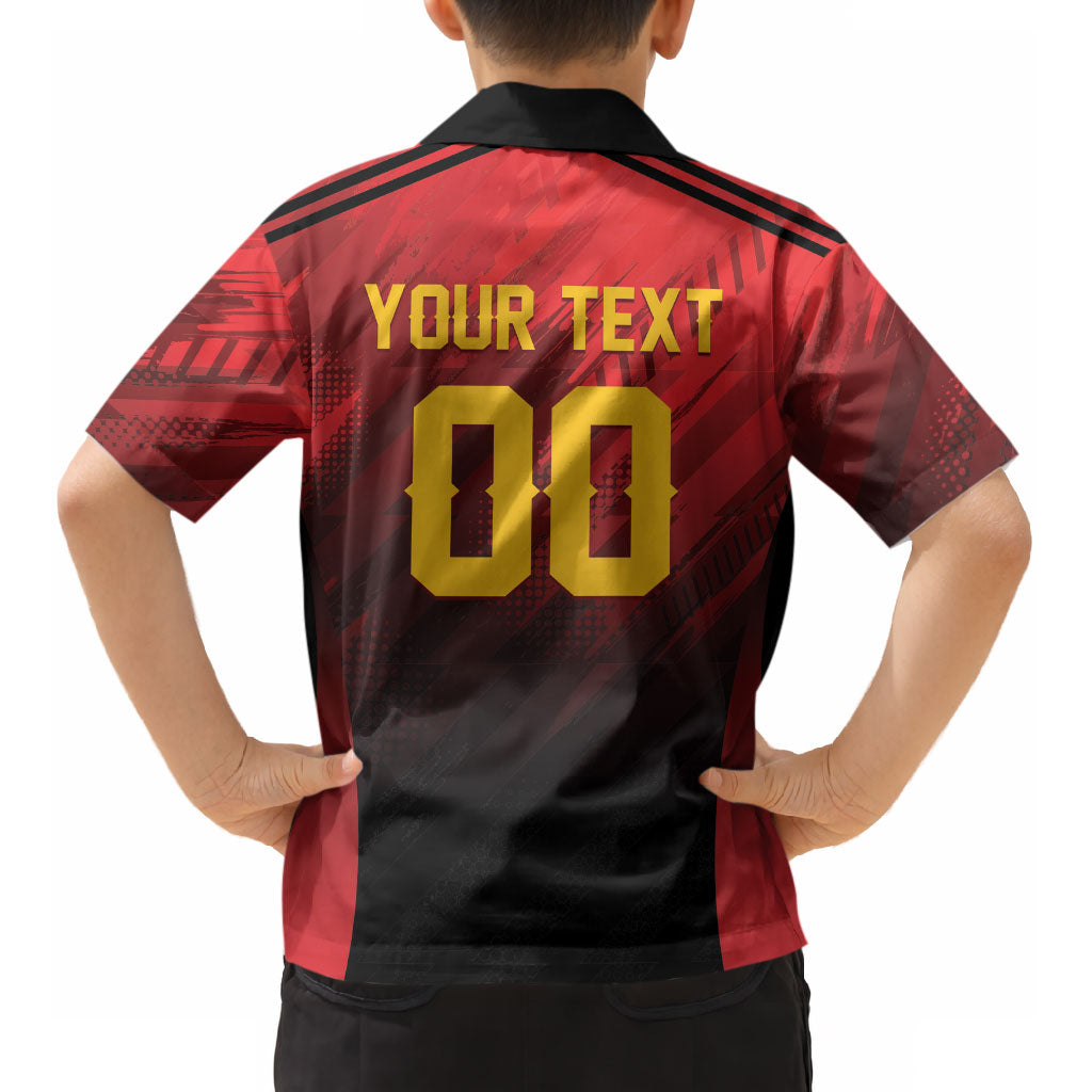 Custom Knight Riders Cricket Trinbago Kid Hawaiian Shirt We Are TKR