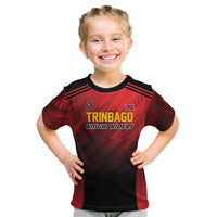 Custom Knight Riders Cricket Trinbago Kid T Shirt We Are TKR