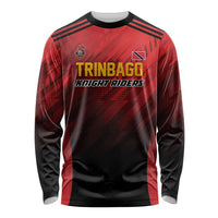Custom Knight Riders Cricket Trinbago Long Sleeve Shirt We Are TKR