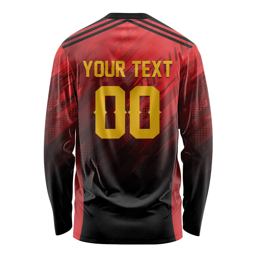 Custom Knight Riders Cricket Trinbago Long Sleeve Shirt We Are TKR