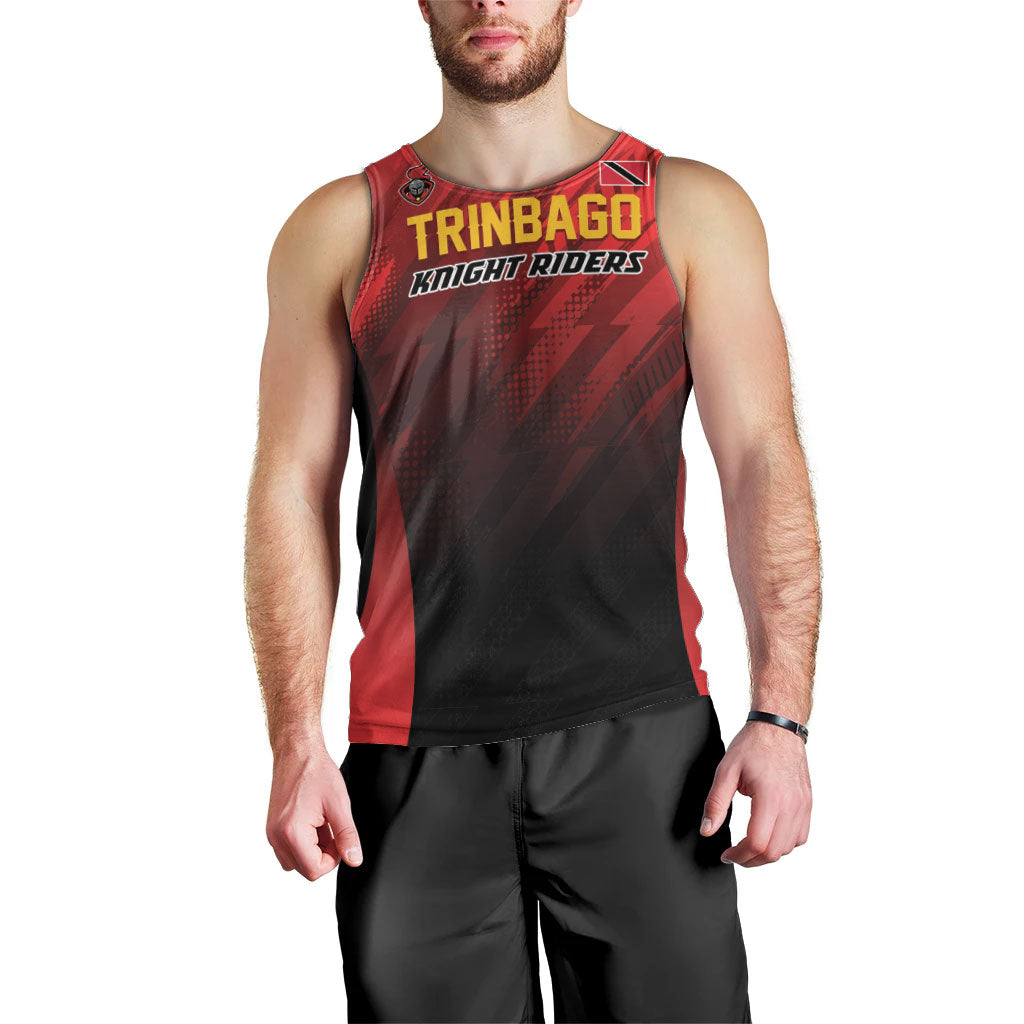 Custom Knight Riders Cricket Trinbago Men Tank Top We Are TKR