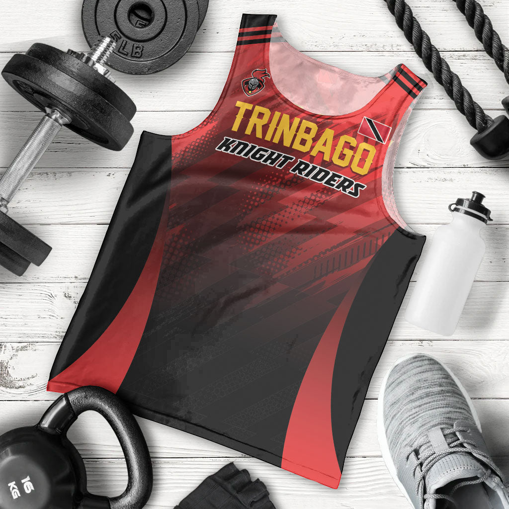 Custom Knight Riders Cricket Trinbago Men Tank Top We Are TKR