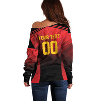 Custom Knight Riders Cricket Trinbago Off Shoulder Sweater We Are TKR