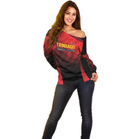 Custom Knight Riders Cricket Trinbago Off Shoulder Sweater We Are TKR
