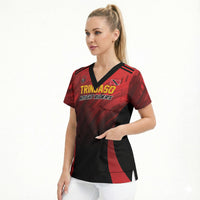 Custom Knight Riders Cricket Trinbago Scrub Top We Are TKR