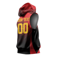 Custom Knight Riders Cricket Trinbago Sleeveless Hoodie We Are TKR