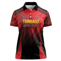 Custom Knight Riders Cricket Trinbago Women Polo Shirt We Are TKR