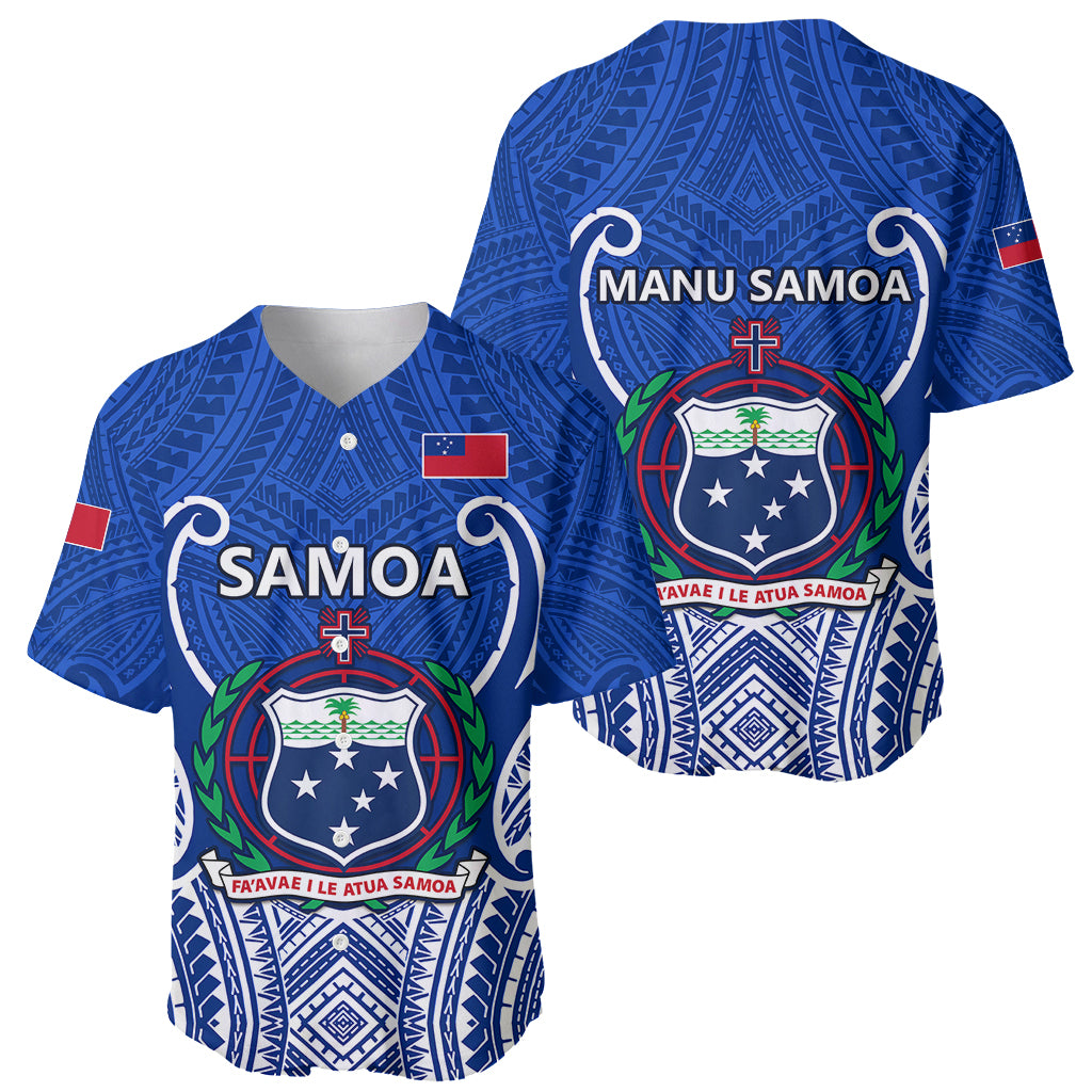 Samoa Rugby Baseball Jersey Manu Samoa Go 2023 World Cup - Wonder Print Shop