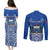 Samoa Rugby Couples Matching Puletasi Dress and Long Sleeve Button Shirts Manu Samoa Go 2023 World Cup - Wonder Print Shop
