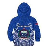 Samoa Rugby Kid Hoodie Manu Samoa Go 2023 World Cup - Wonder Print Shop