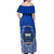 Samoa Rugby Off Shoulder Maxi Dress Manu Samoa Go 2023 World Cup - Wonder Print Shop