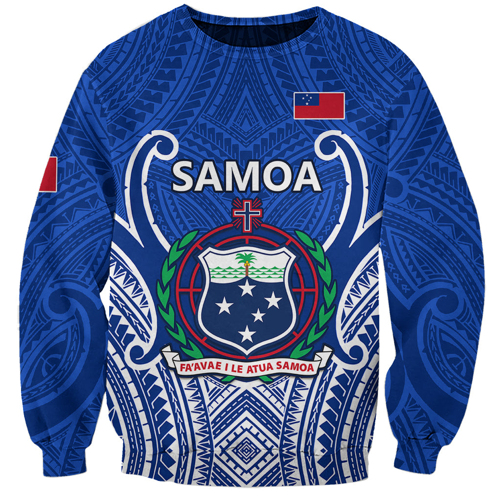 Samoa Rugby Sweatshirt Manu Samoa Go 2023 World Cup - Wonder Print Shop