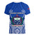 Samoa Rugby Women V Neck T Shirt Manu Samoa Go 2023 World Cup - Wonder Print Shop