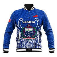 Custom Samoa Rugby Baseball Jacket Manu Samoa Go 2023 World Cup - Wonder Print Shop