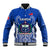 Custom Samoa Rugby Baseball Jacket Manu Samoa Go 2023 World Cup - Wonder Print Shop