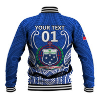 Custom Samoa Rugby Baseball Jacket Manu Samoa Go 2023 World Cup - Wonder Print Shop