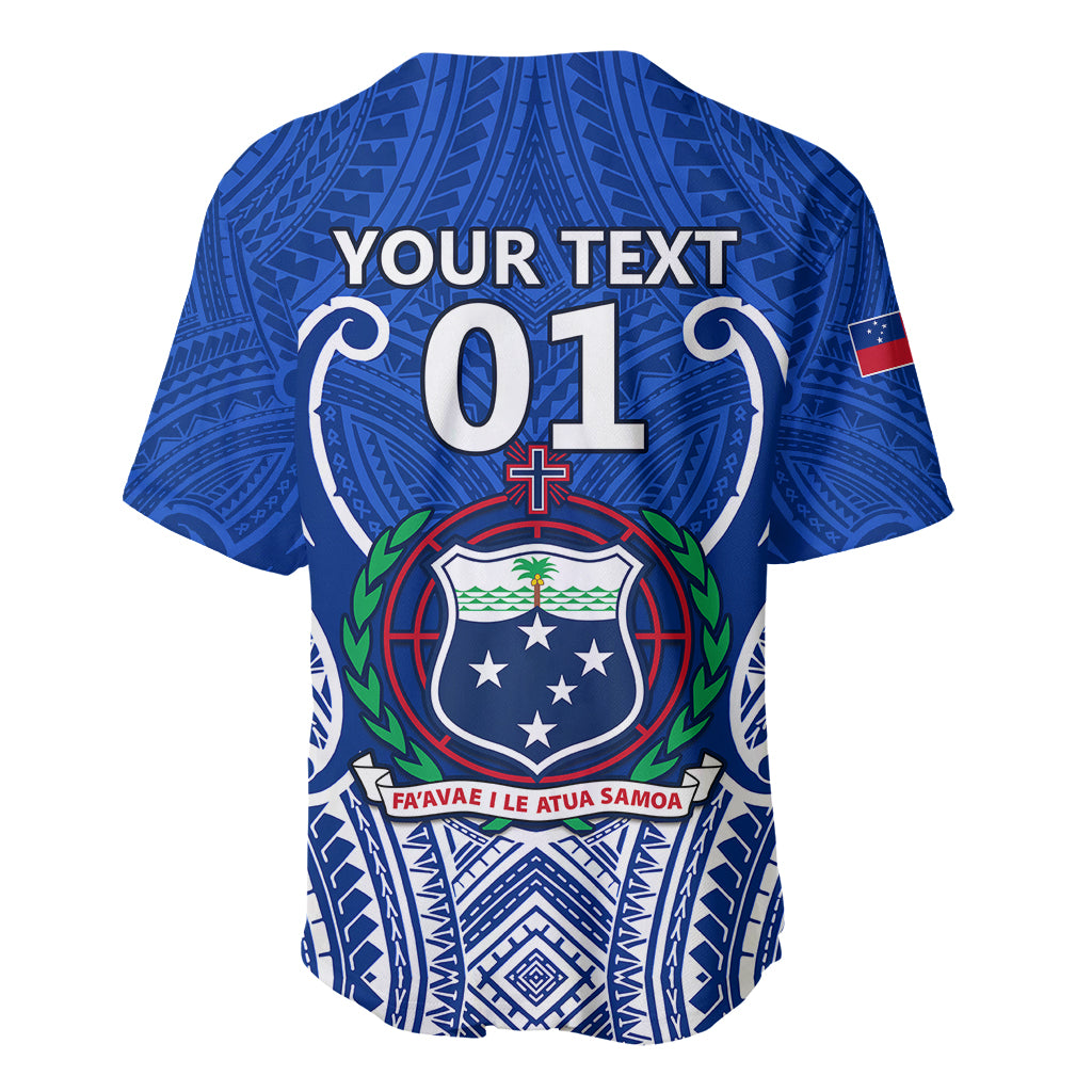 Custom Samoa Rugby Baseball Jersey Manu Samoa Go 2023 World Cup - Wonder Print Shop