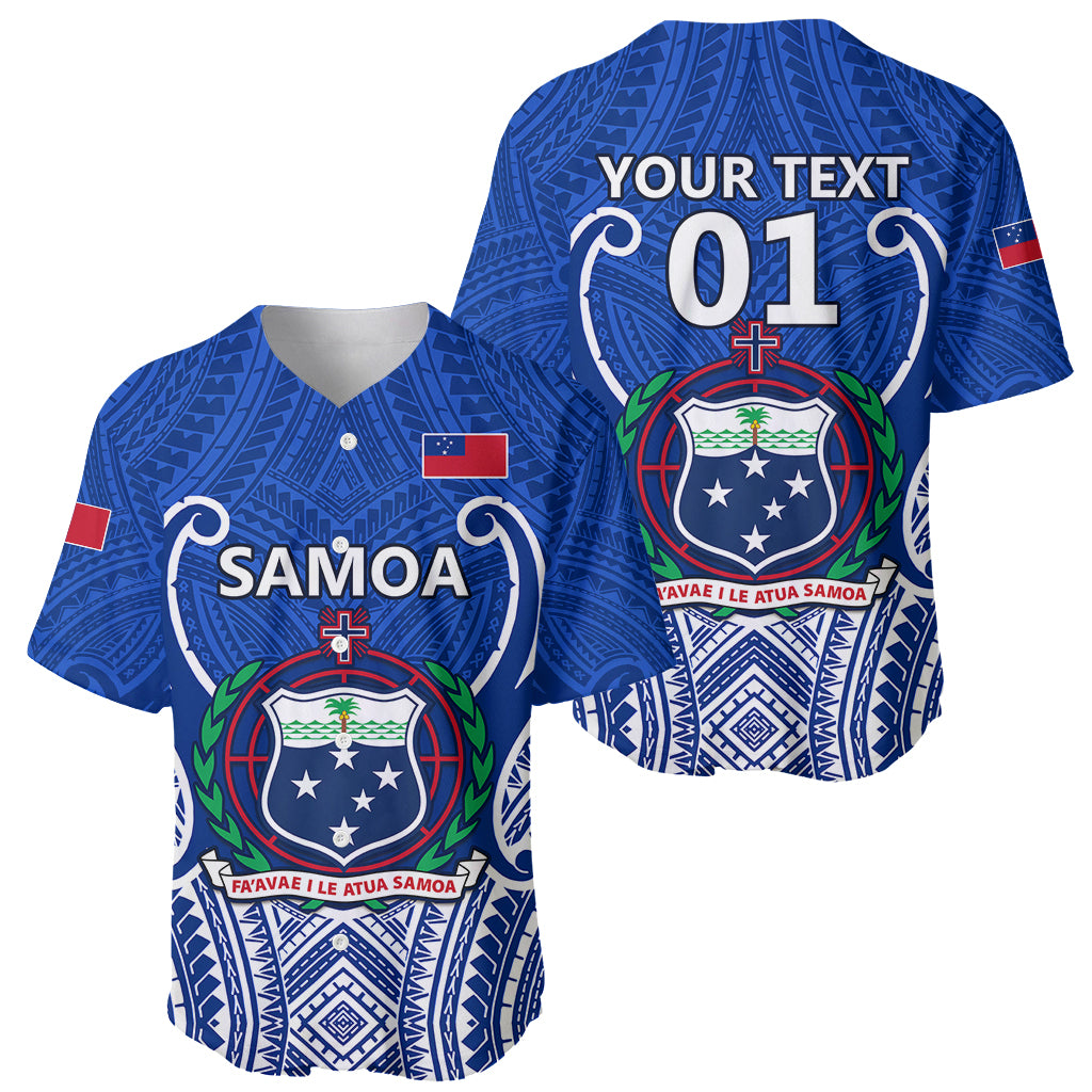 Custom Samoa Rugby Baseball Jersey Manu Samoa Go 2023 World Cup - Wonder Print Shop