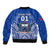 Custom Samoa Rugby Bomber Jacket Manu Samoa Go 2023 World Cup - Wonder Print Shop