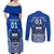 Custom Samoa Rugby Couples Matching Off Shoulder Maxi Dress and Long Sleeve Button Shirts Manu Samoa Go 2023 World Cup - Wonder Print Shop
